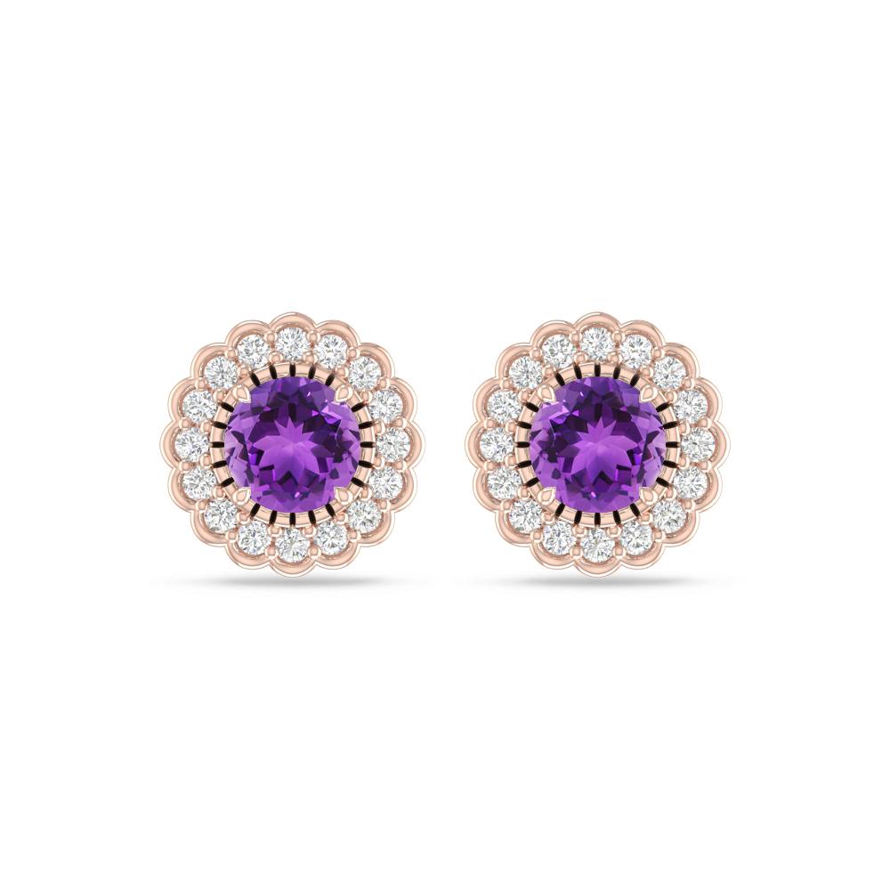 Rose Gold - Amethyst