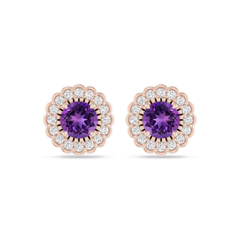 Rose Gold - Amethyst
