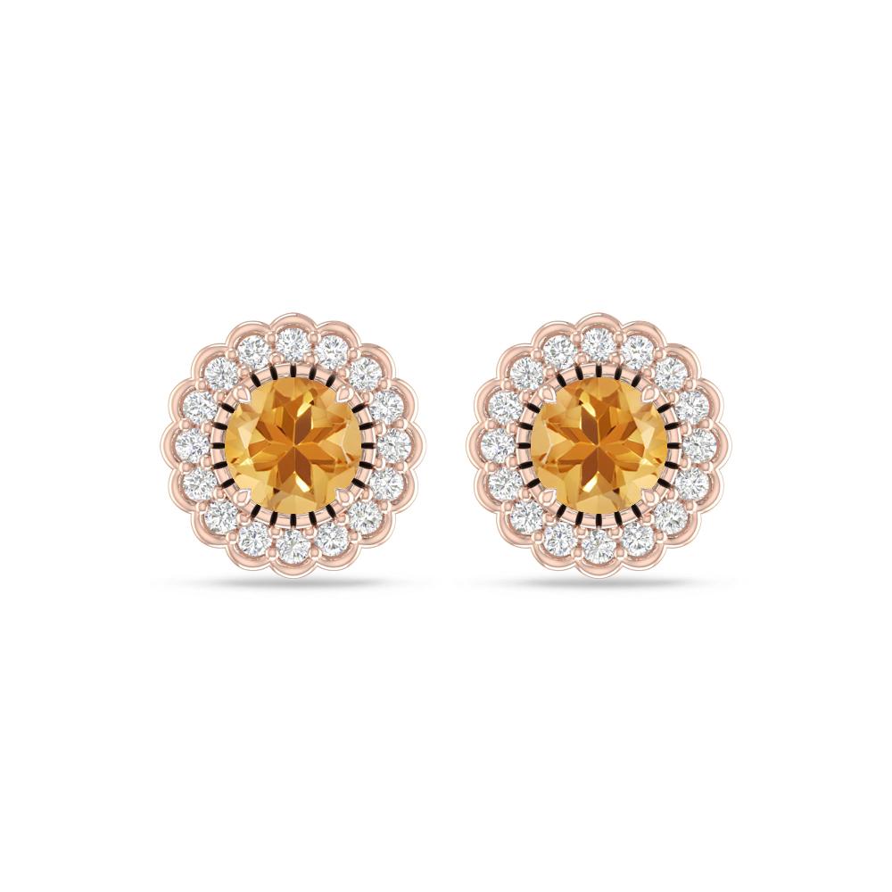 Rose Gold - Citrine
