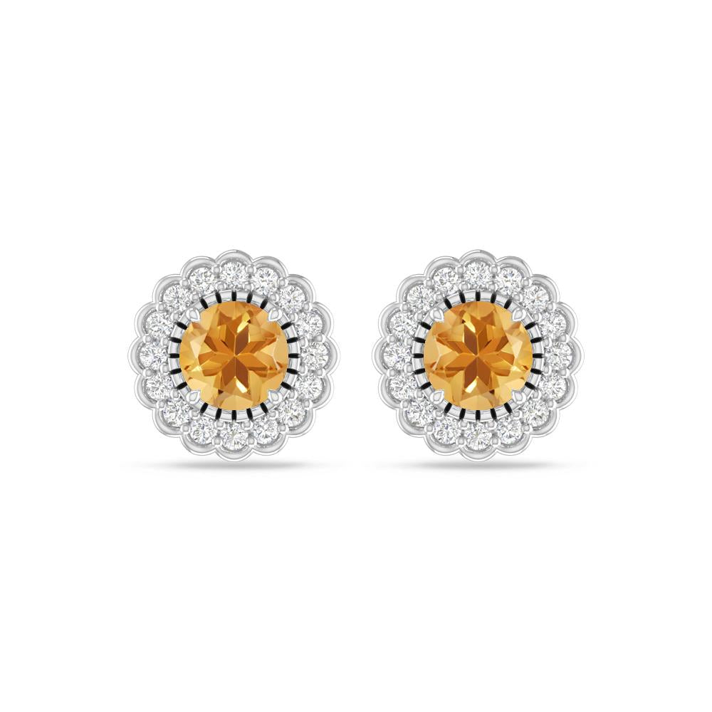 White Gold - Citrine