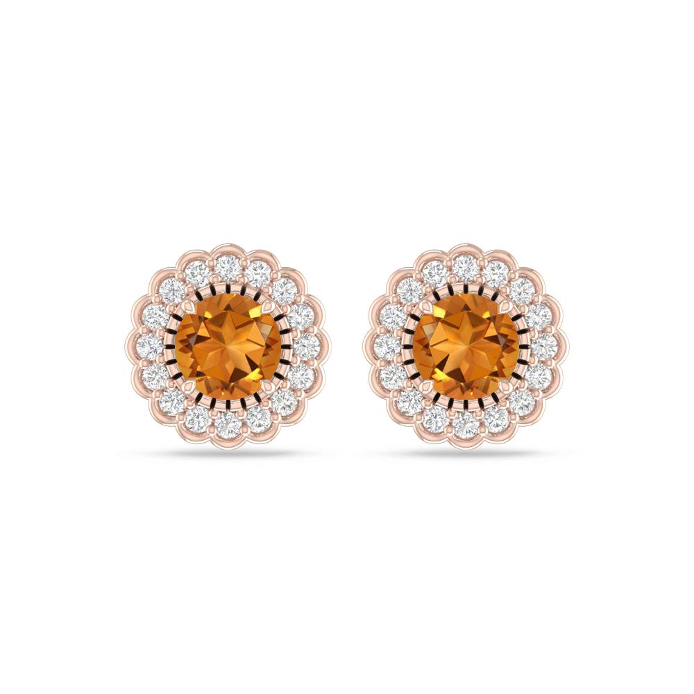 Rose Gold - Citrine