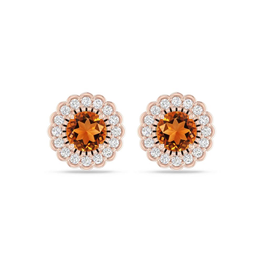 Rose Gold - Citrine