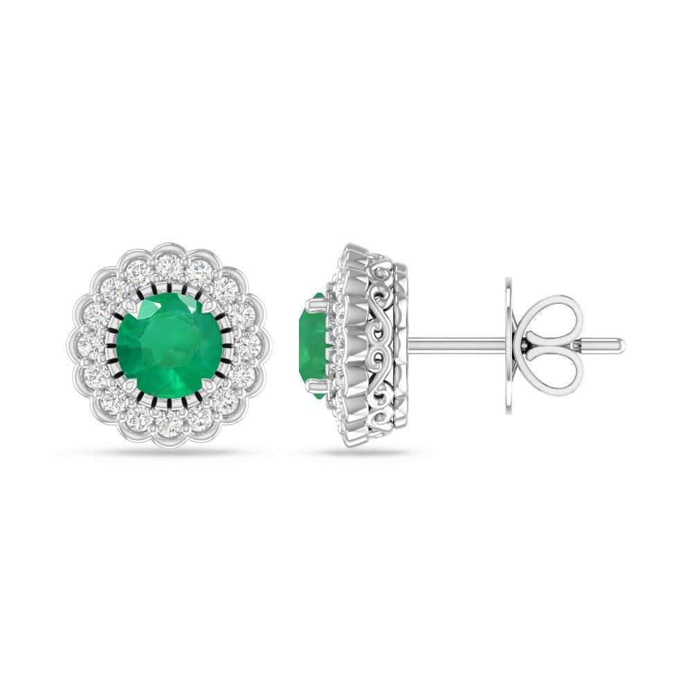 White Gold - Emerald