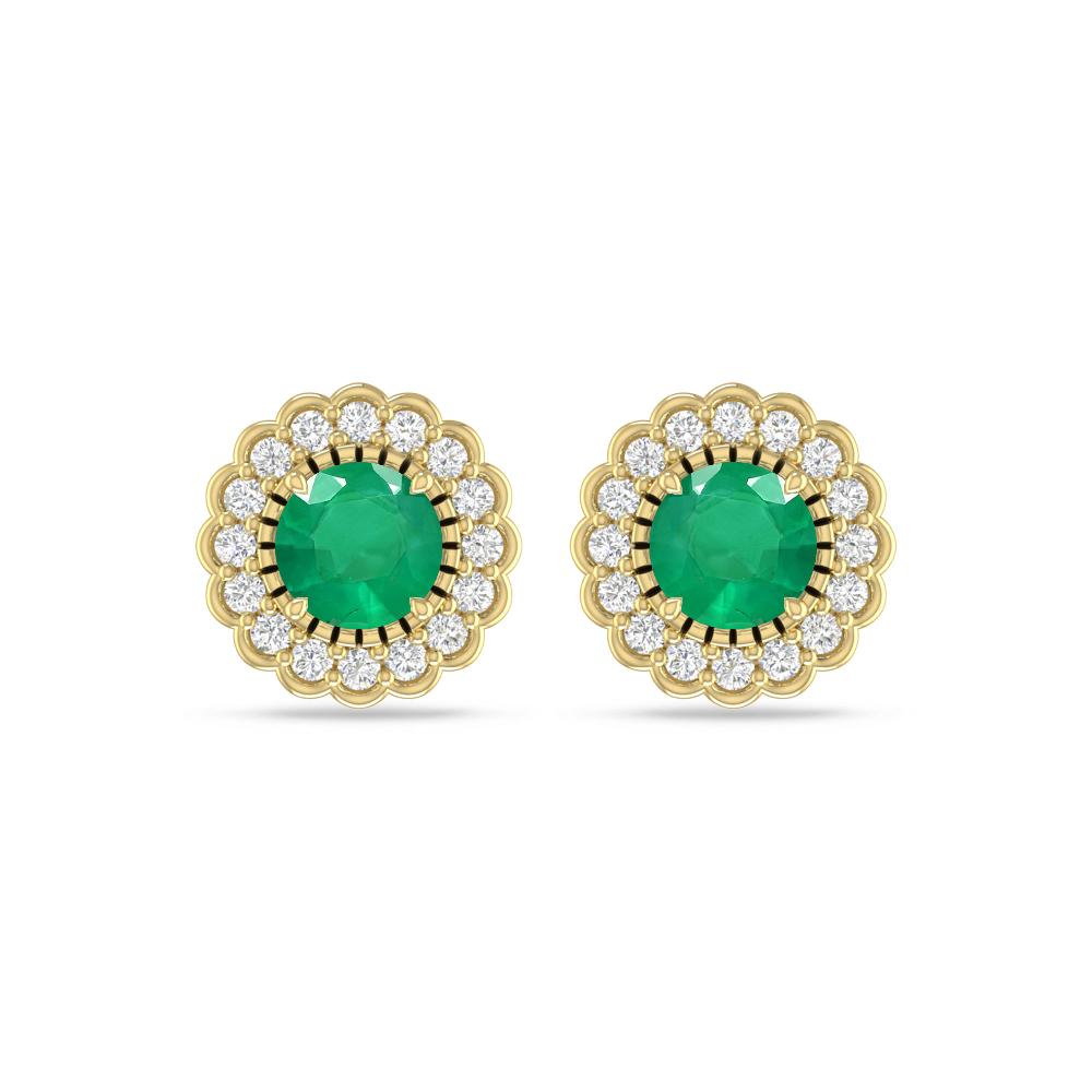 Yellow Gold - Emerald