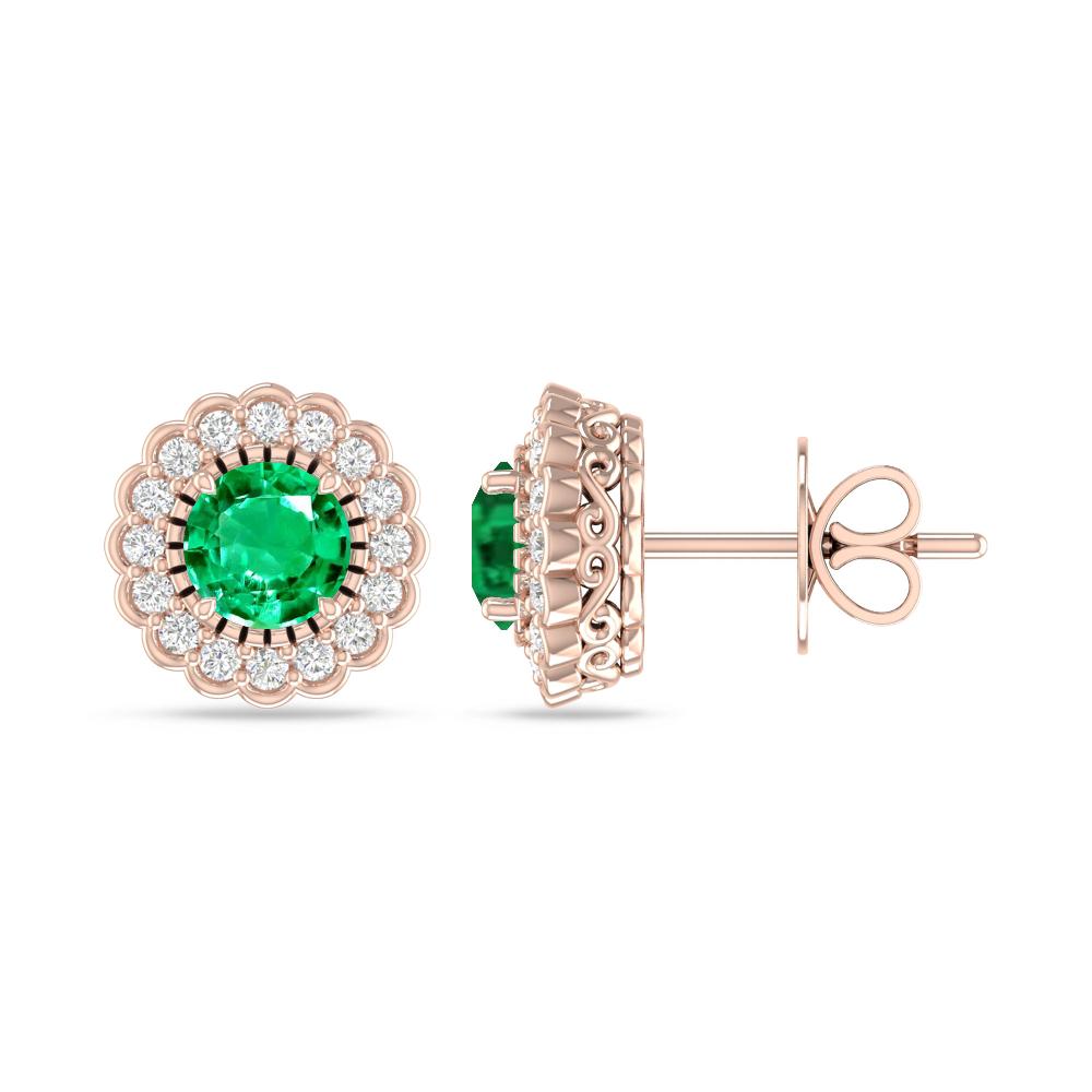 Rose Gold - Emerald