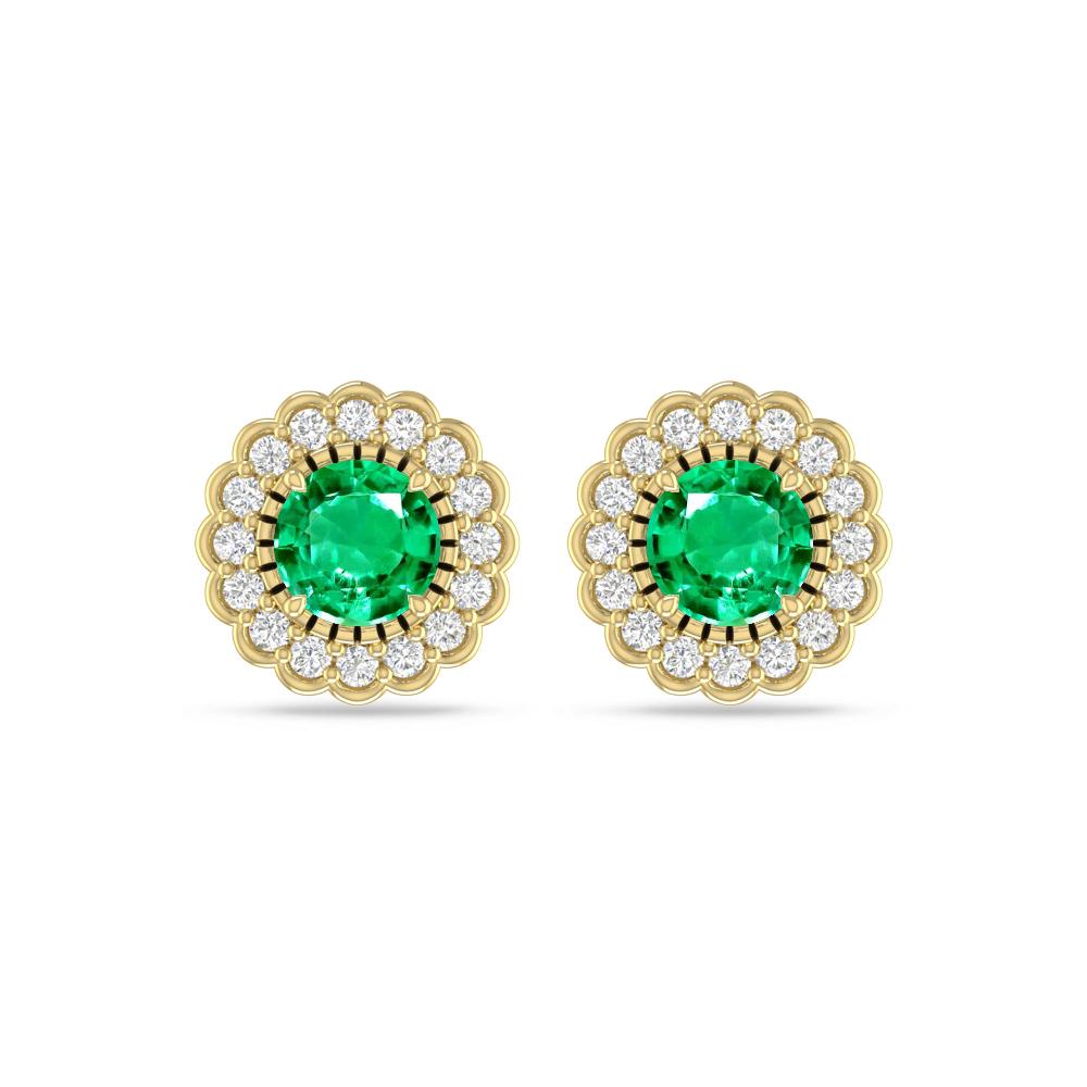 Yellow Gold - Emerald