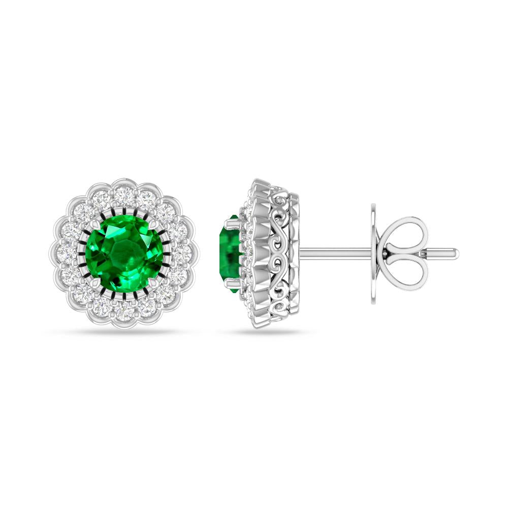 White Gold - Emerald