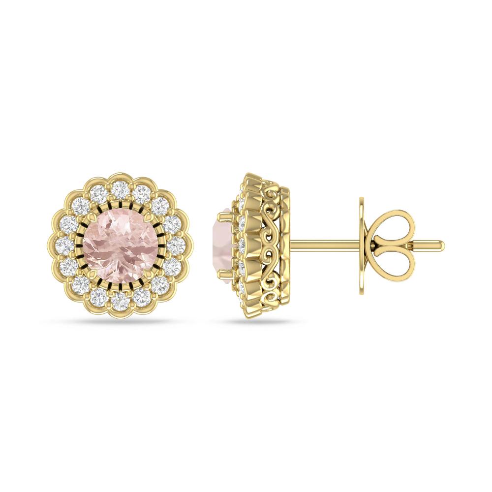 Yellow Gold - Morganite