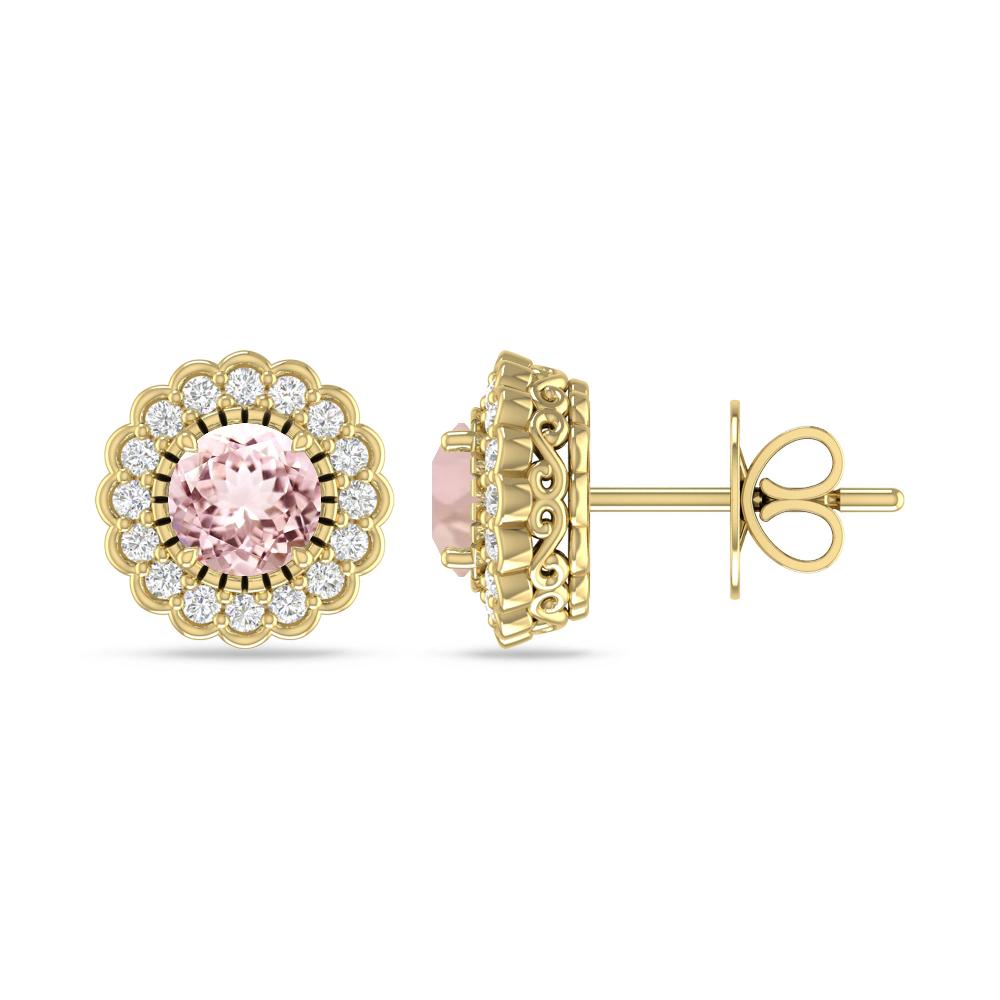 Yellow Gold - Morganite