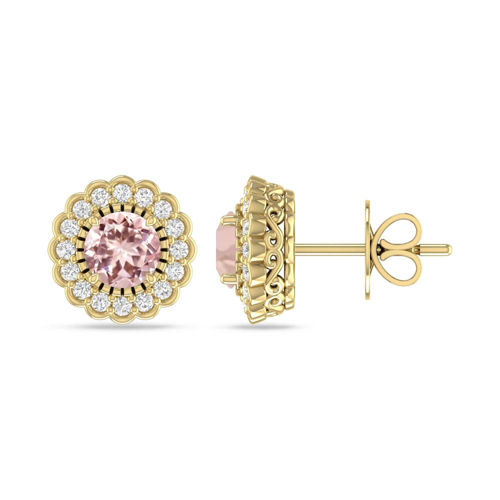 Yellow Gold - Morganite