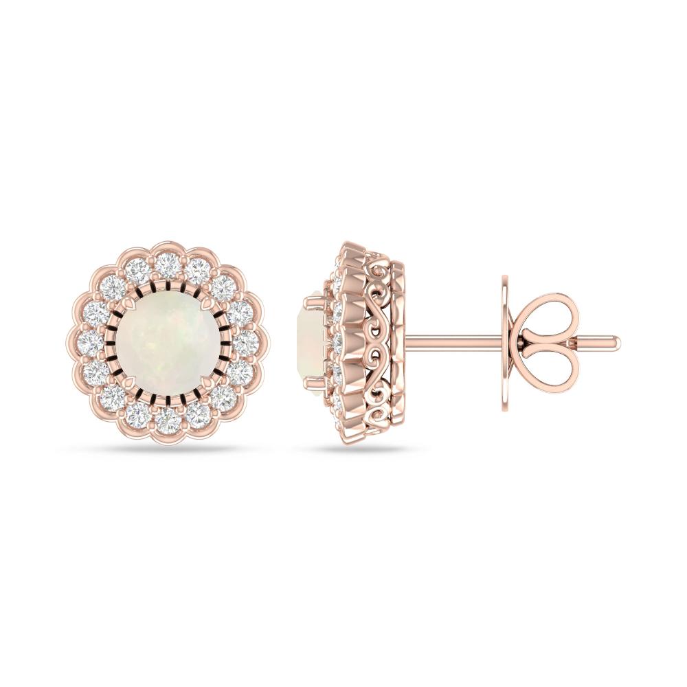 Rose Gold - Opal