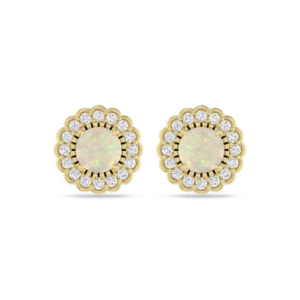 Yellow Gold - Opal