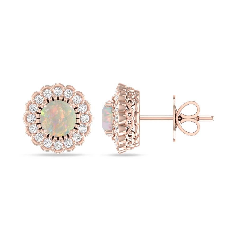 Rose Gold - Opal