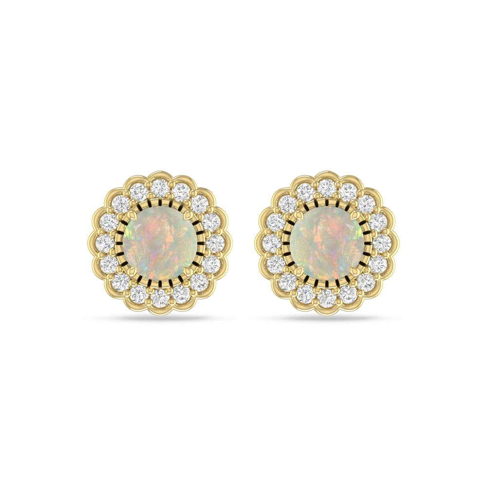 Yellow Gold - Opal