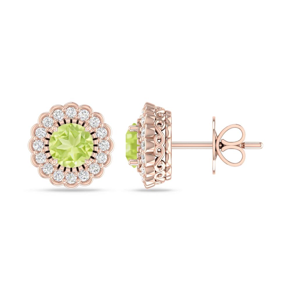 Rose Gold - Peridot