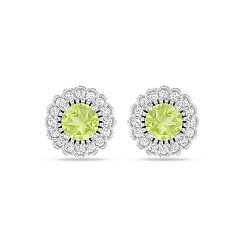 White Gold - Peridot