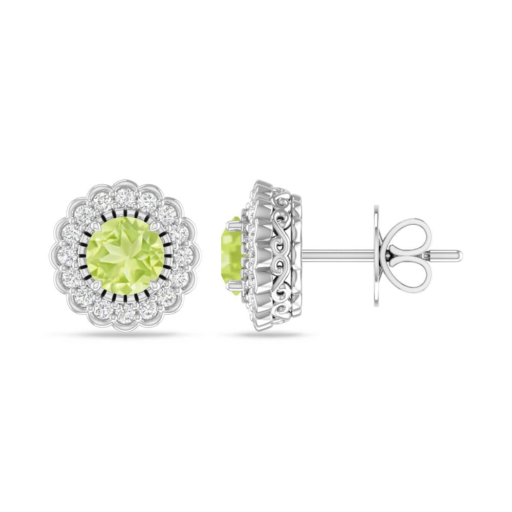 White Gold - Peridot