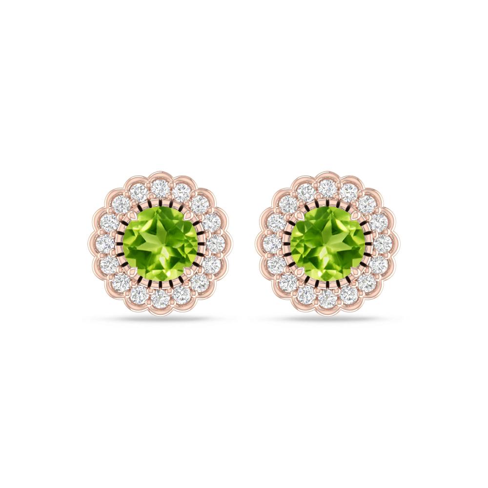 Rose Gold - Peridot
