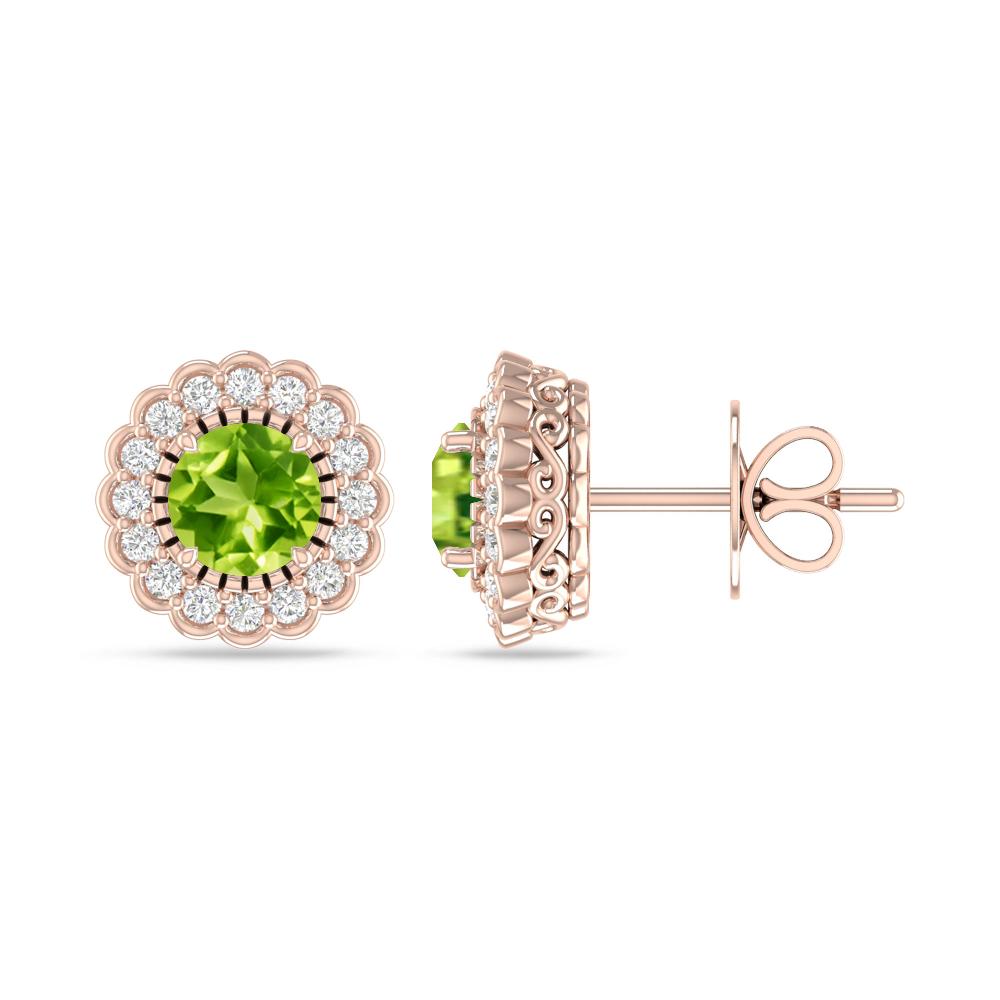 Rose Gold - Peridot