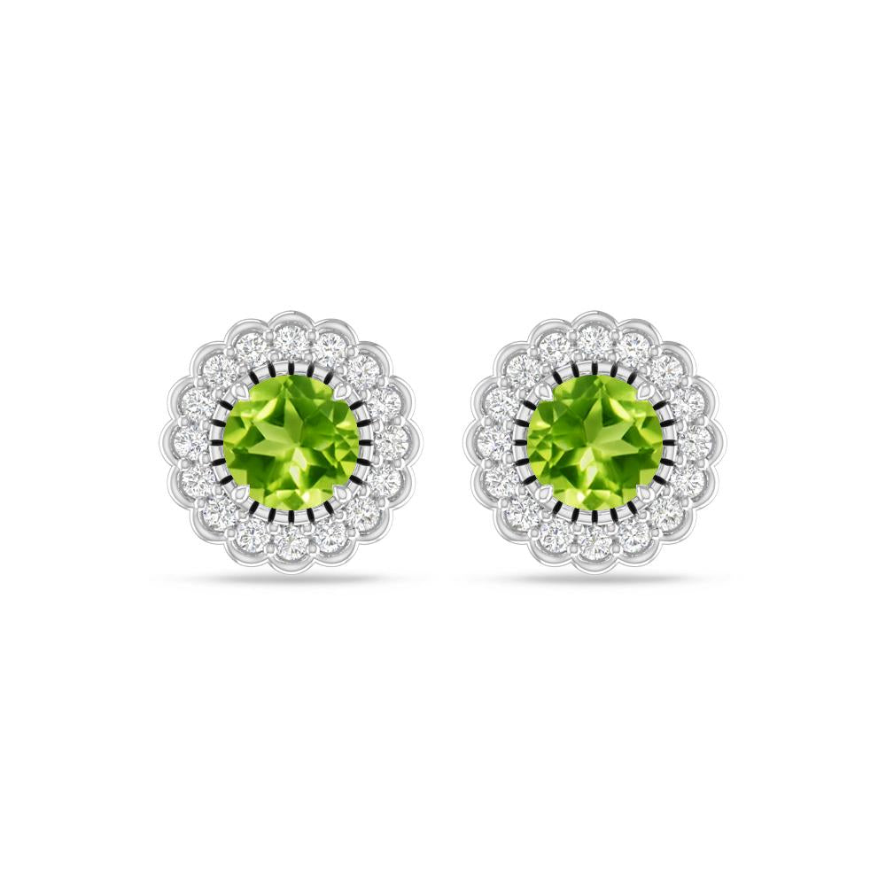 White Gold - Peridot