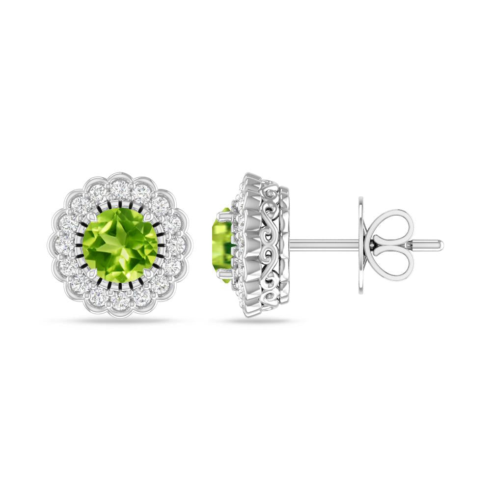 White Gold - Peridot