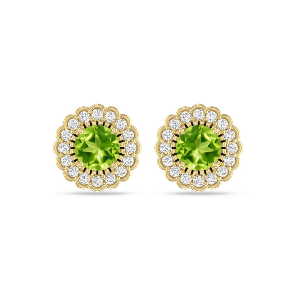Yellow Gold - Peridot