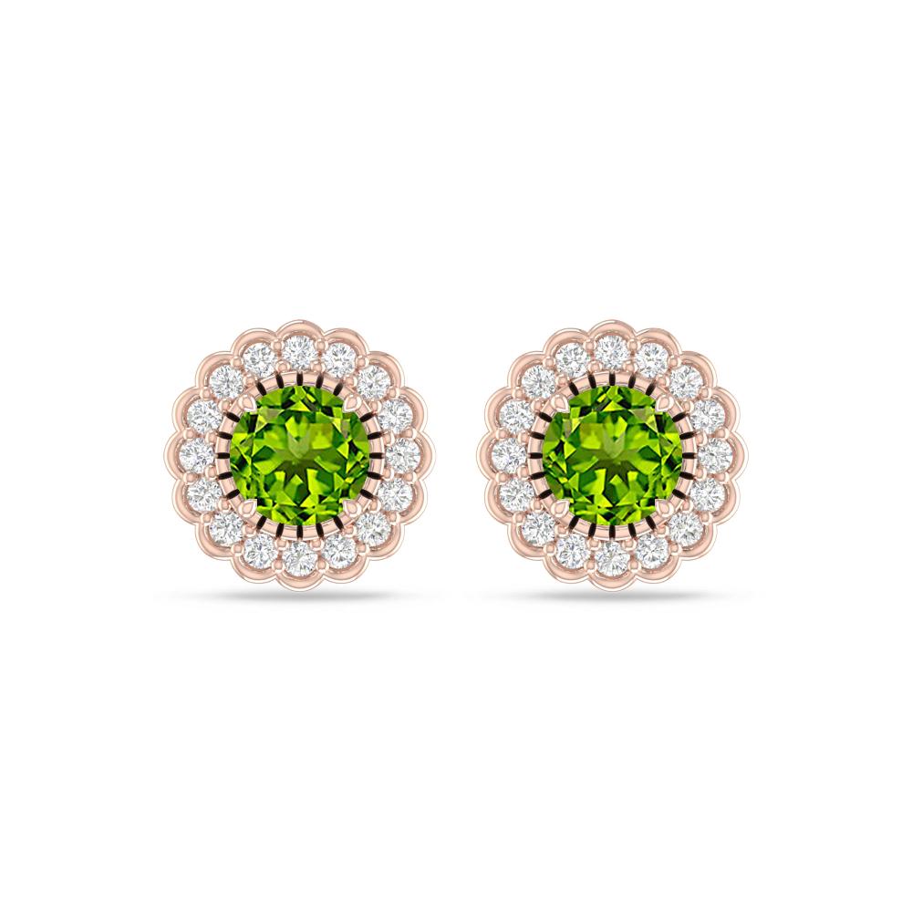 Rose Gold - Peridot