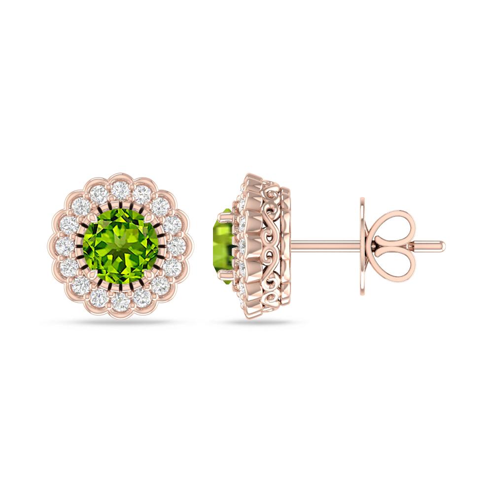 Rose Gold - Peridot