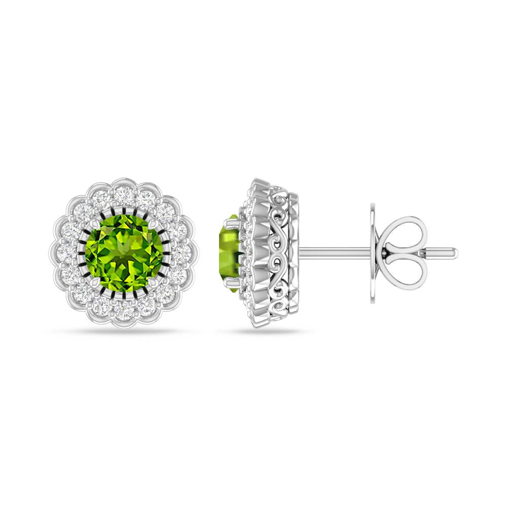 White Gold - Peridot