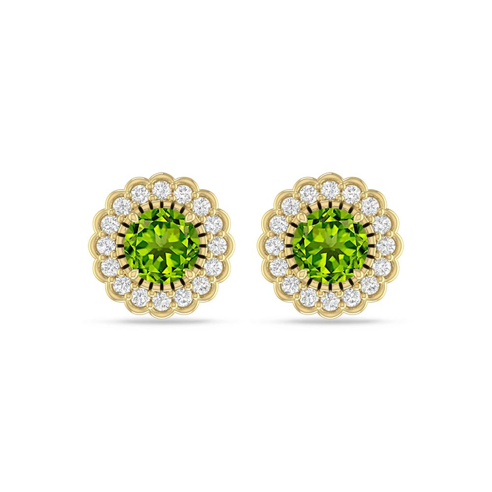 Yellow Gold - Peridot