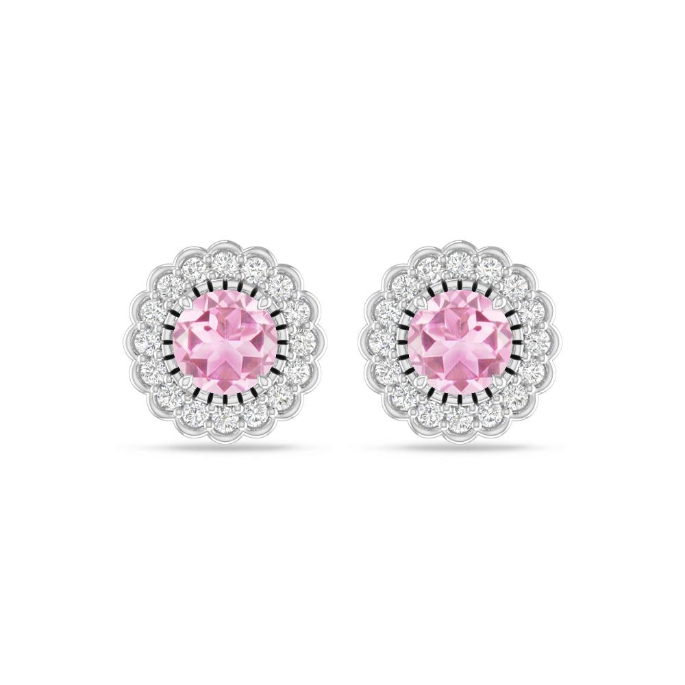 White Gold - Pink Tourmaline