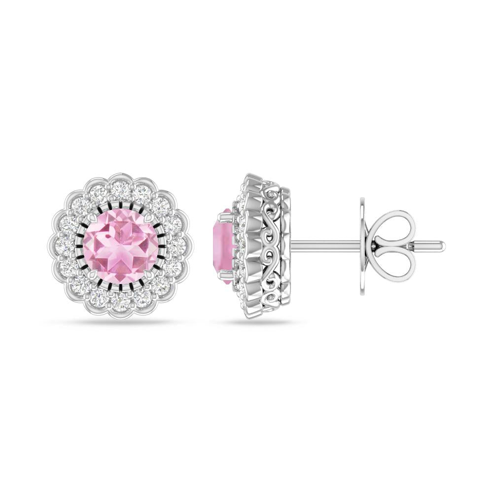 White Gold - Pink Tourmaline