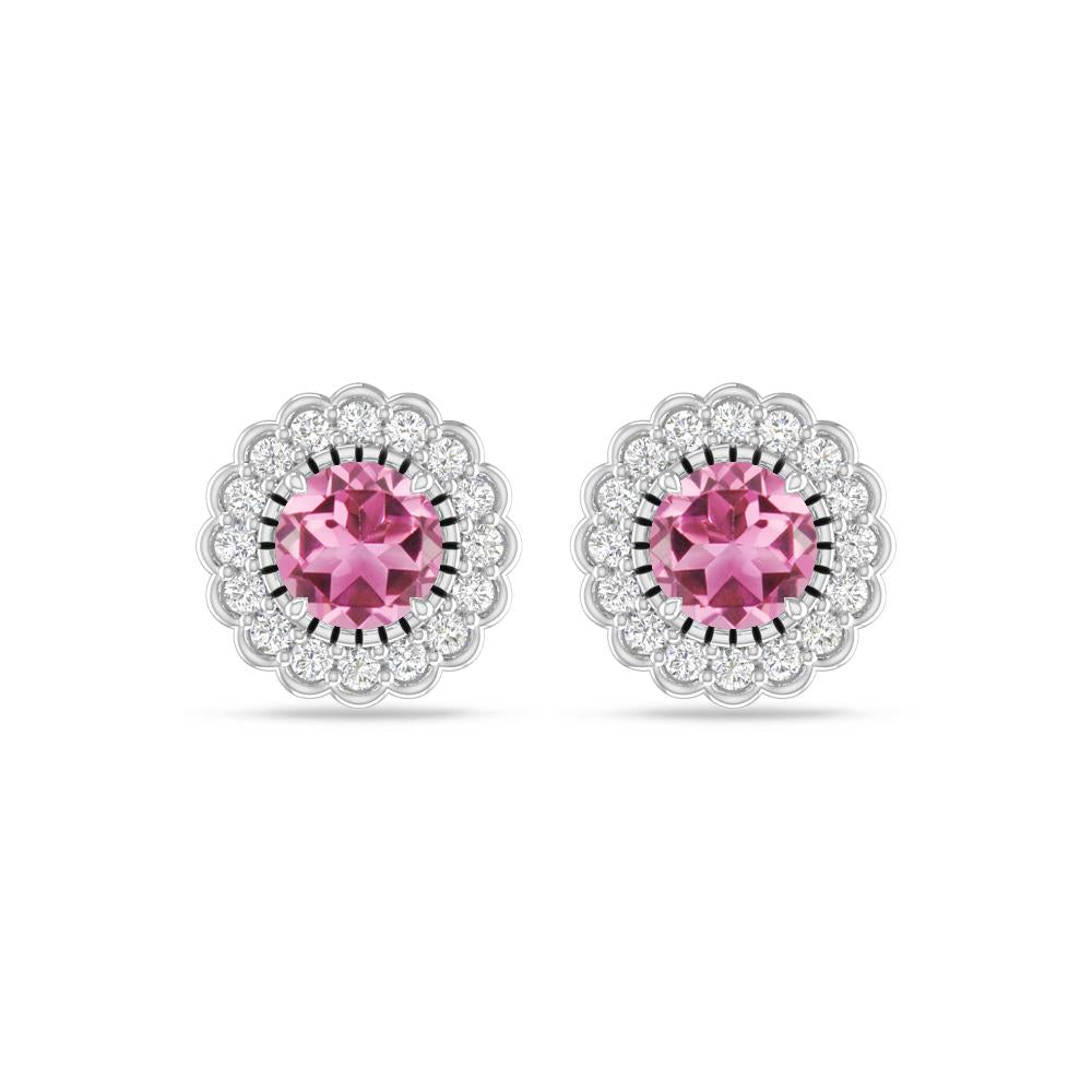 White Gold - Pink Tourmaline