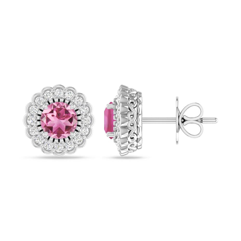 White Gold - Pink Tourmaline