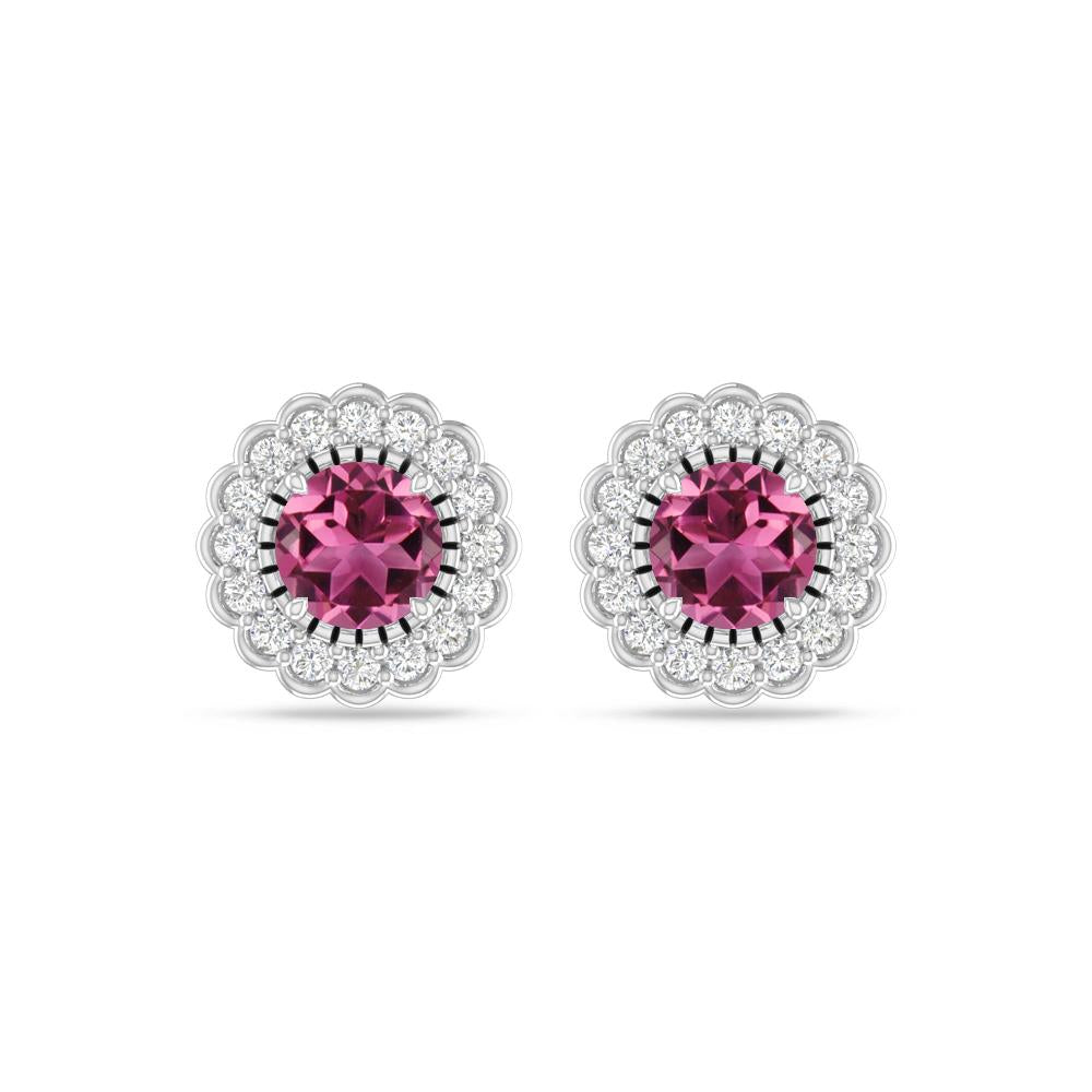 White Gold - Pink Tourmaline