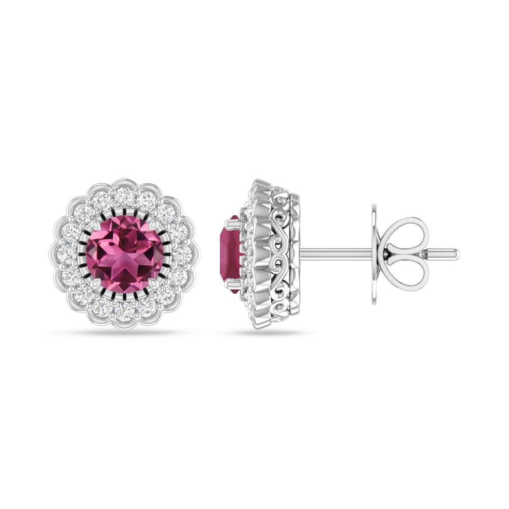 White Gold - Pink Tourmaline
