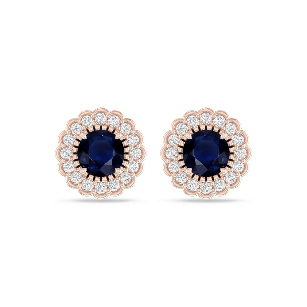 Rose Gold - Sapphire