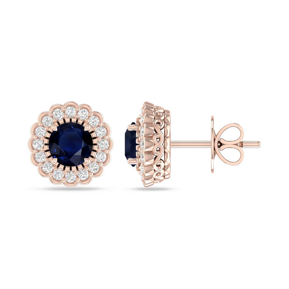 Rose Gold - Sapphire