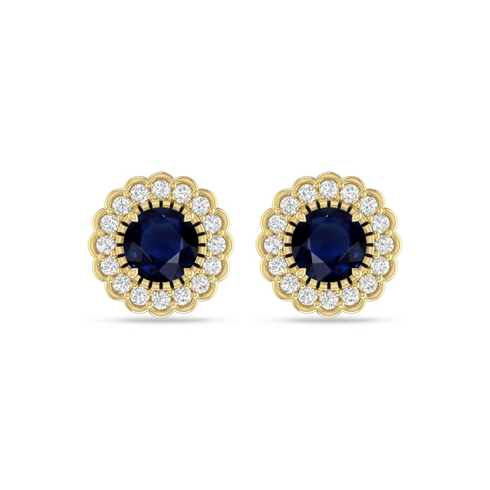 Yellow Gold - Sapphire