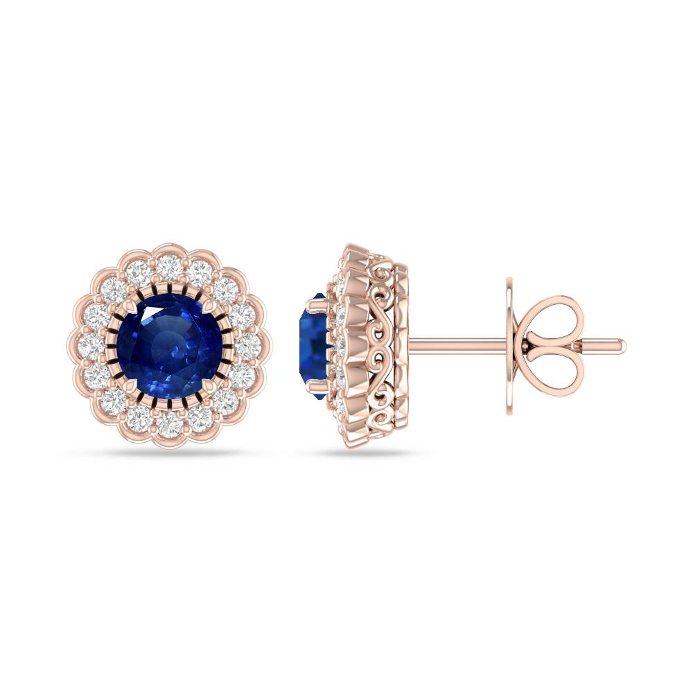 Rose Gold - Sapphire