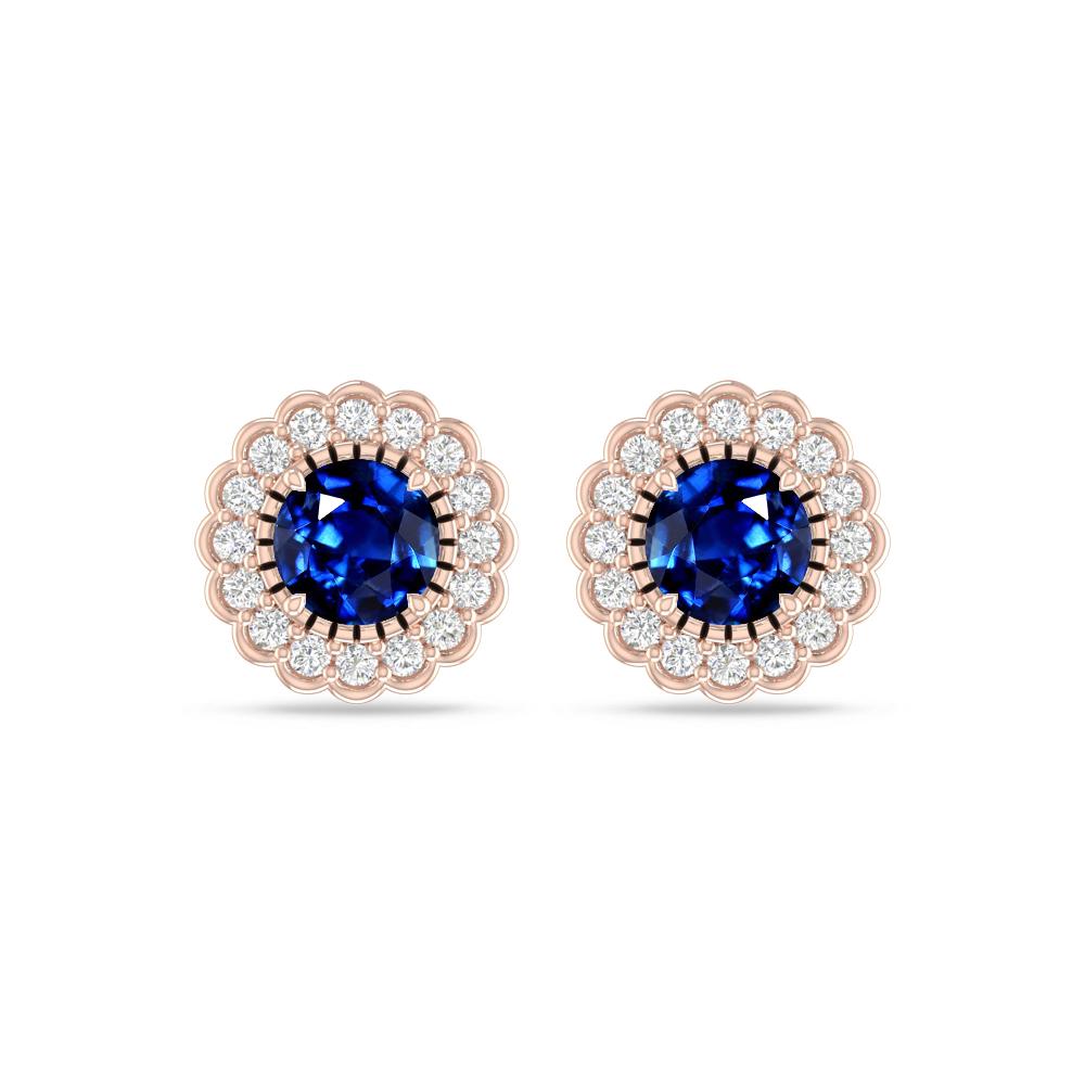 Rose Gold - Sapphire