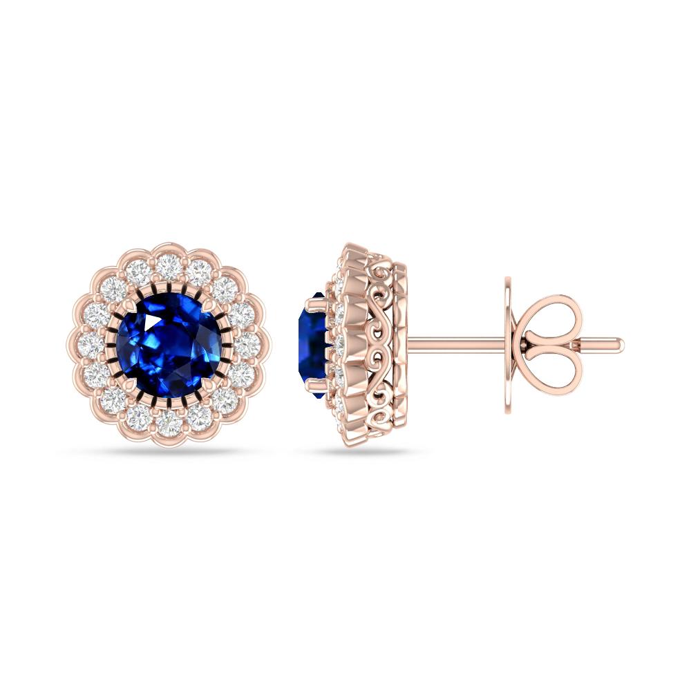 Rose Gold - Sapphire