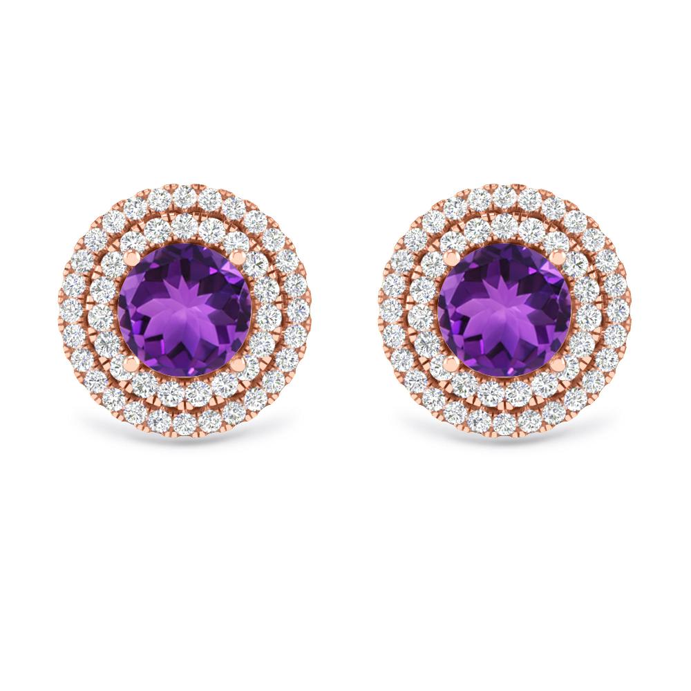 Rose Gold - Amethyst