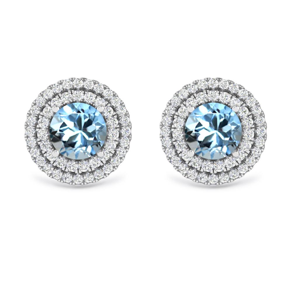 White Gold - Aquamarine