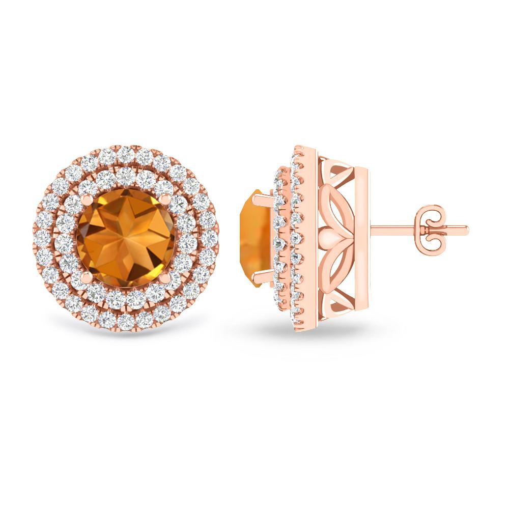 Rose Gold - Citrine