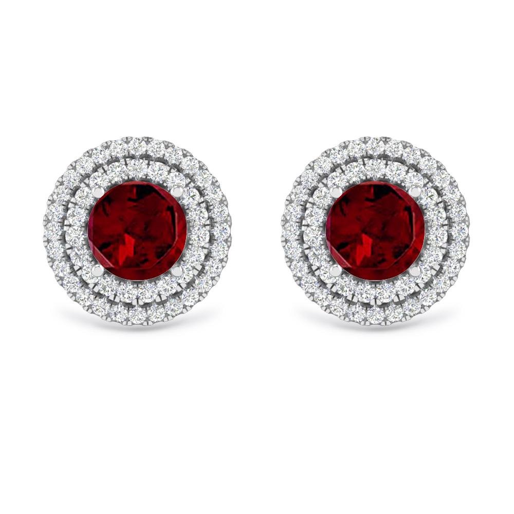 White Gold - Garnet
