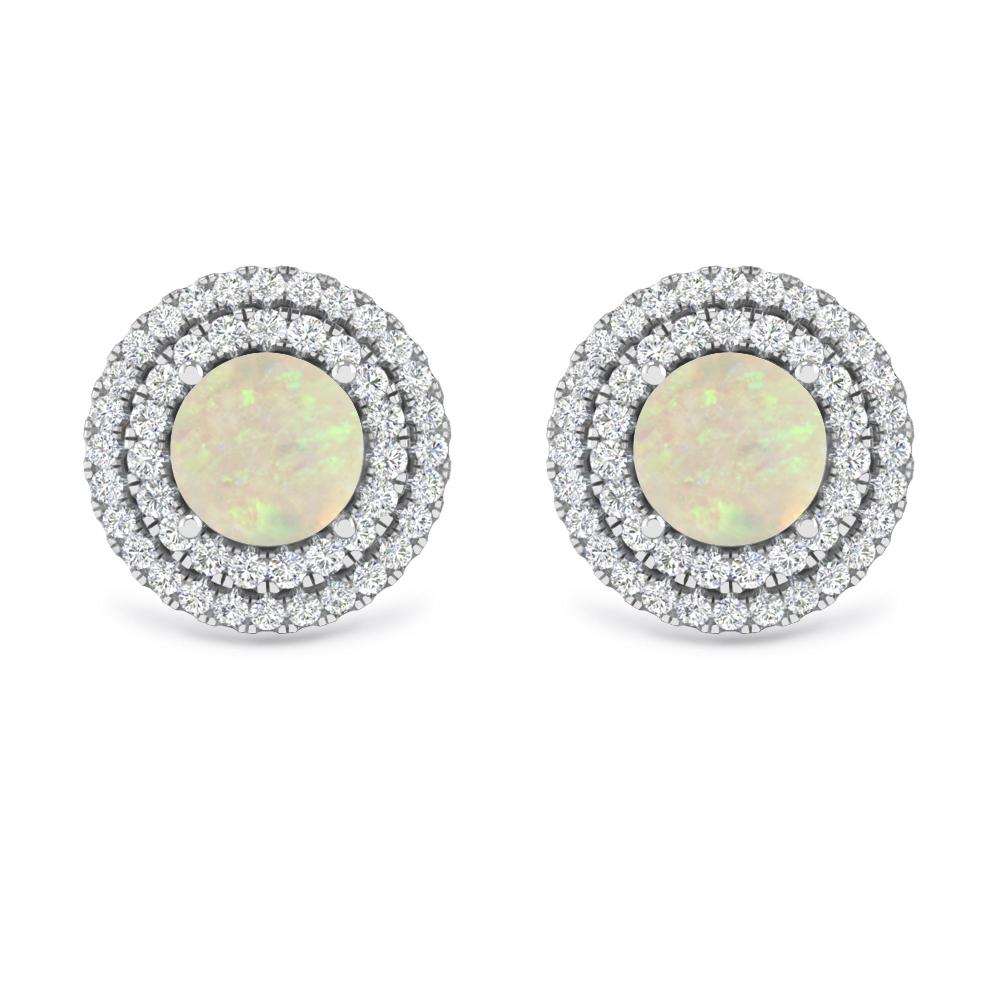 White Gold - Opal