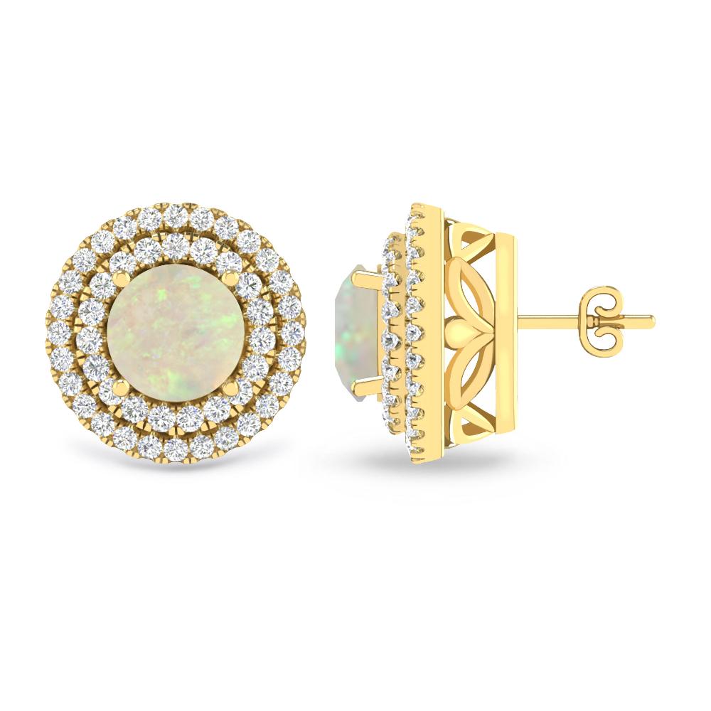 Yellow Gold - Opal