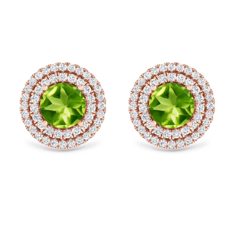 Rose Gold - Peridot