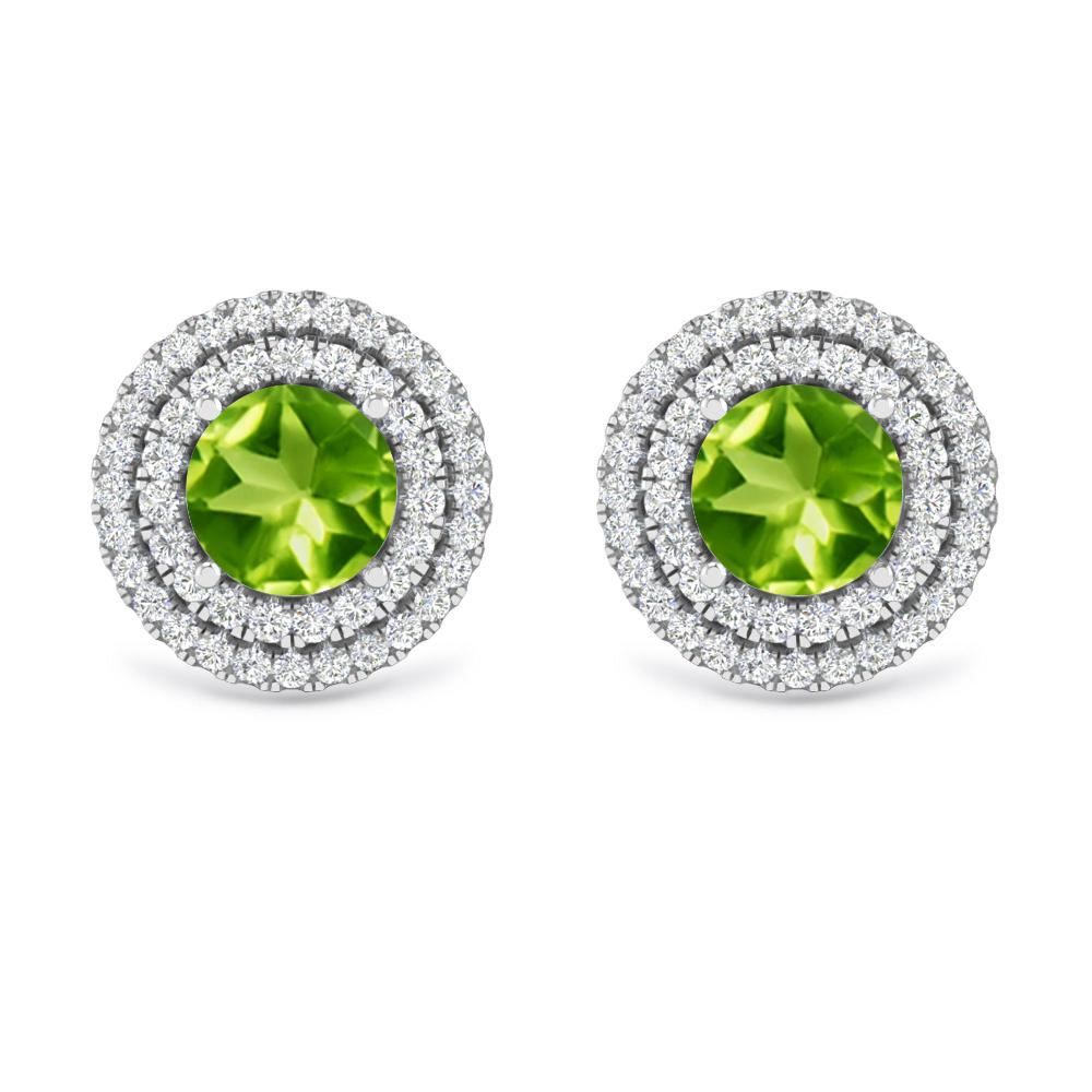 White Gold - Peridot